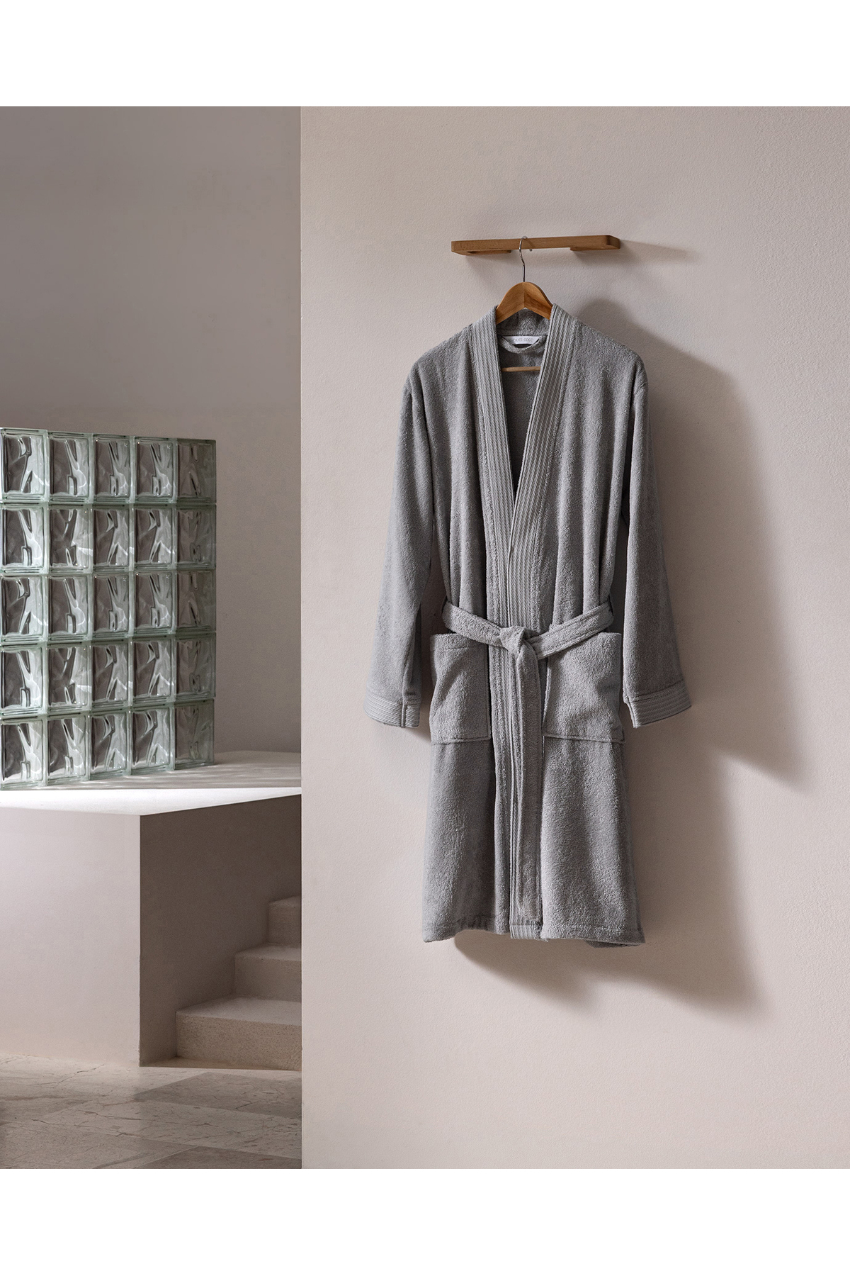 Ryella Kimono Unisex %100 Pamuk Bornoz - Otel Koleksiyon