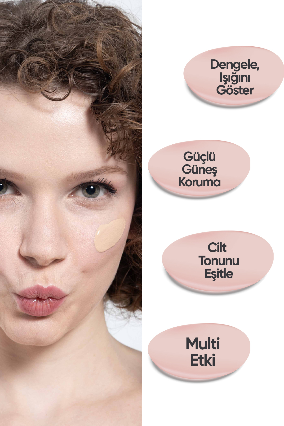 Leke Karşıtı Renkli Güneş Kremi Spf 50+/pigment Uv Protection Tinted Cream Spf 50+ — 8680525350860 — تصویر 6 از 7