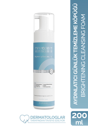 mineaderm Aydınlatıcı Günlük Temizleme Köpüğü/brightening Cleansing Foam