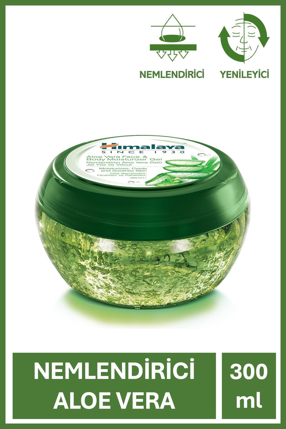 Himalaya Since 1930 Aloe Vera Yüz ve Vücut Nemlendirici Jel 300 ml | Serinletici, Yatıştırıcı — 6291107221106
