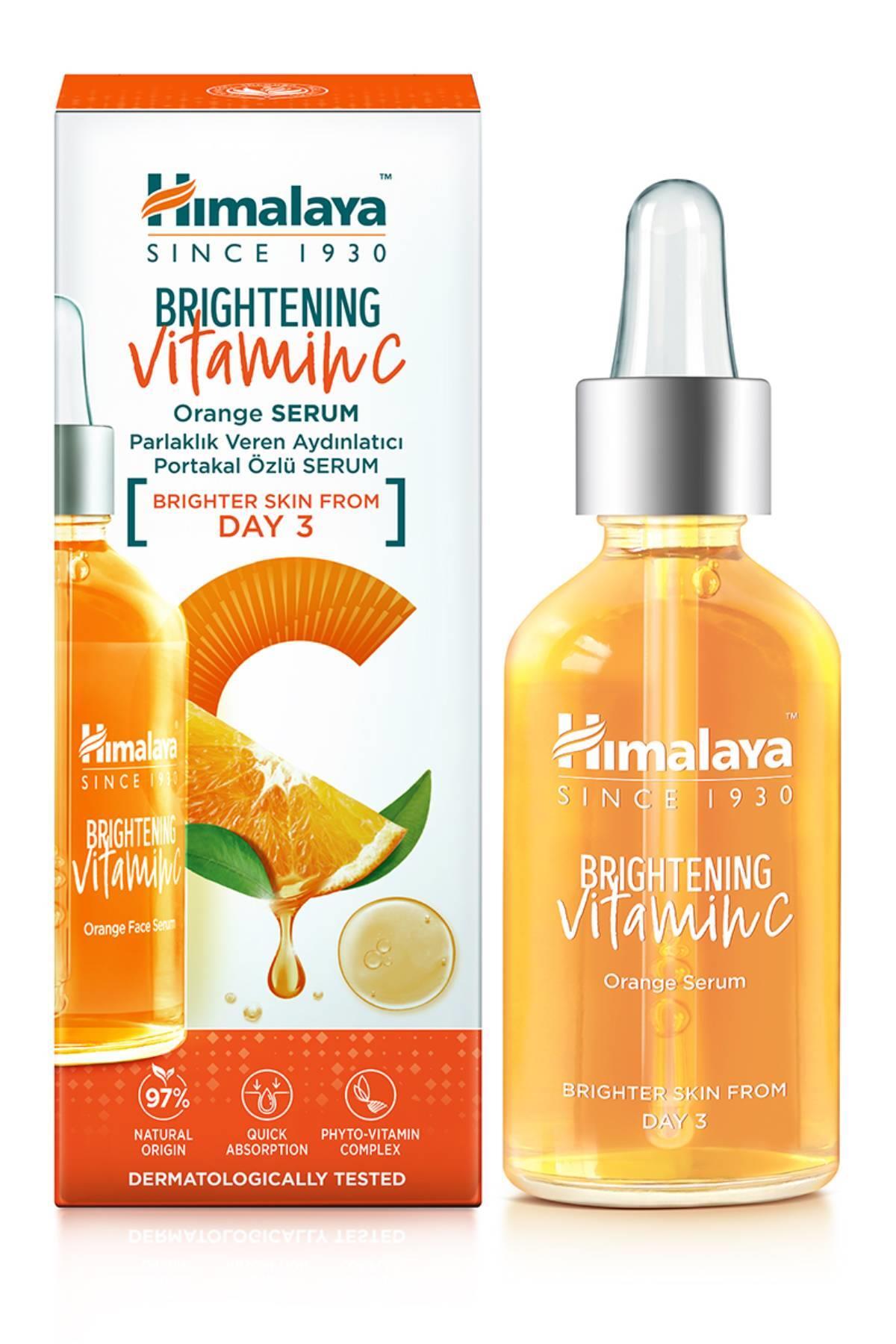 Himalaya Since 1930 Parlaklık Veren Aydınlatıcı Vitamin C Portakal Özlü Serum 30ml, Cilt Yenileyici, Niasinamid — 6291107226699