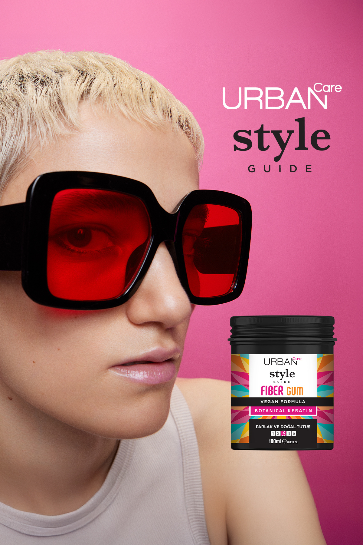 Style Guide Parlak Görünüm Sağlayan Fiber Gum Wax - Doğal Tutuş - Saç Sakızı - Spider Wax - 100ml — 8680690712944 — تصویر 6 از 8