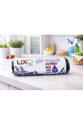 Genel Markalar J-650 Jumbo Boy Çöp Torbası 80 x 110 cm 10 Lu Rulo x 5 Paket =...