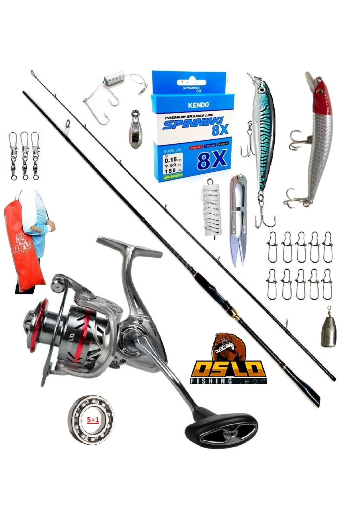 Oslo Prime 4000 274cm 8-42gr Zen Pro Karbon Rapala Maket Balık