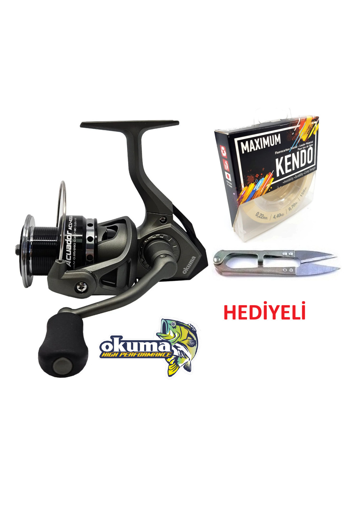 Asami Matsuo 　箱32B Oslo Okuma Acuador ACU-8000A 3+1BB Misina Sarılı Olta Makinesi