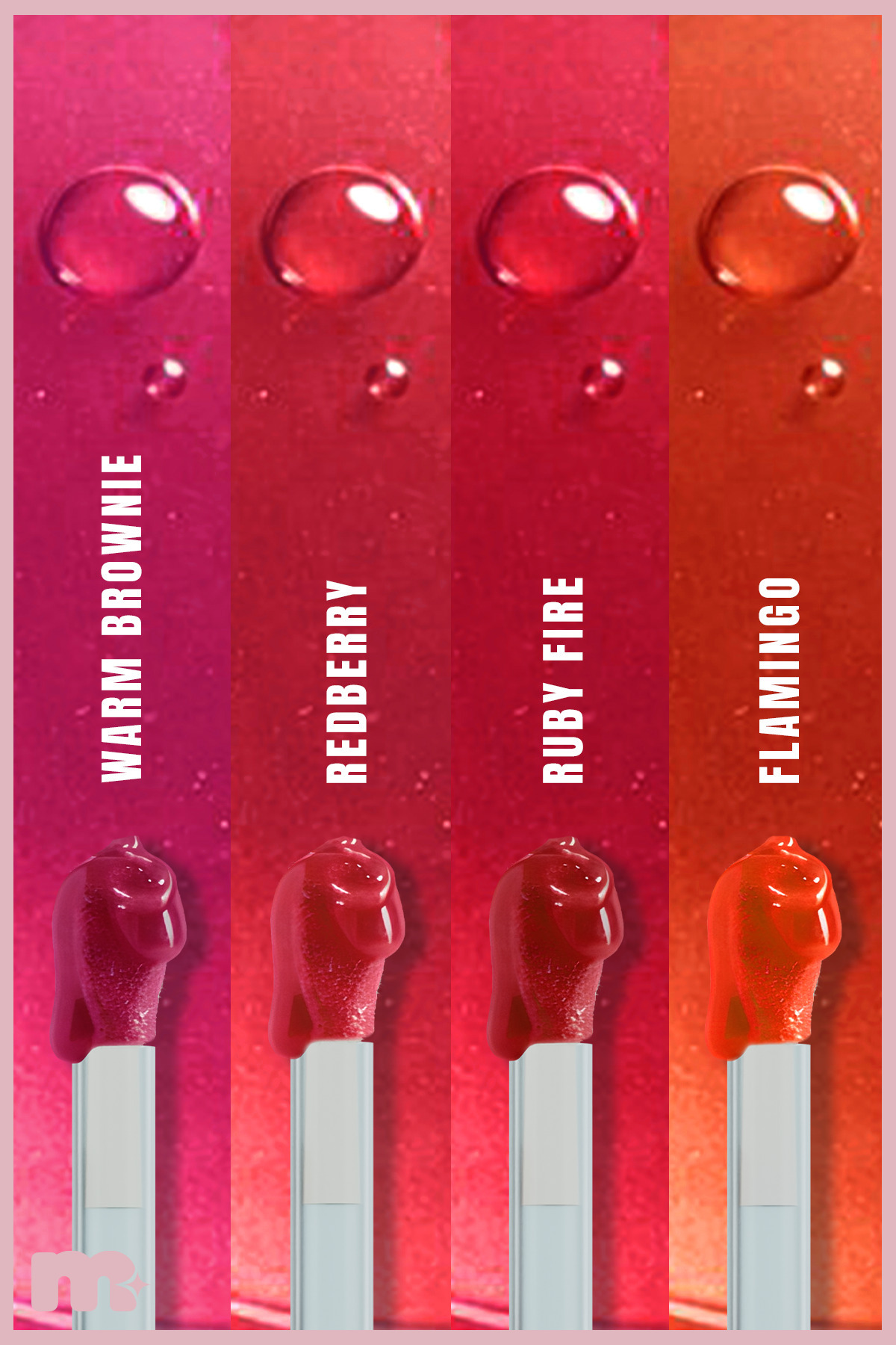 make up maruderm Dolgunlaştırıcı Etkili Dudak Parlatıcısı – Plumping Lip Gloss Ruby Fire — قرمز PlumpGloss — تصویر 6 از 6