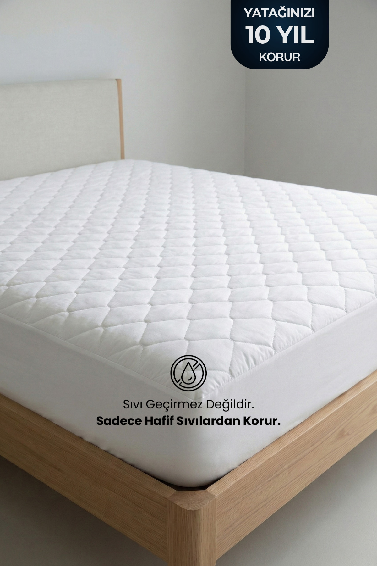 Mattress Mattress Mattress Cotton Quilted Fitted Full Edge Mattress Protector White