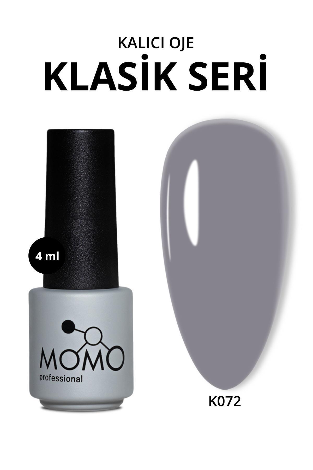 MOMO professional Kalıcı Oje K072, Gri, 4 ml — خاکستری 8860101A01S01K072