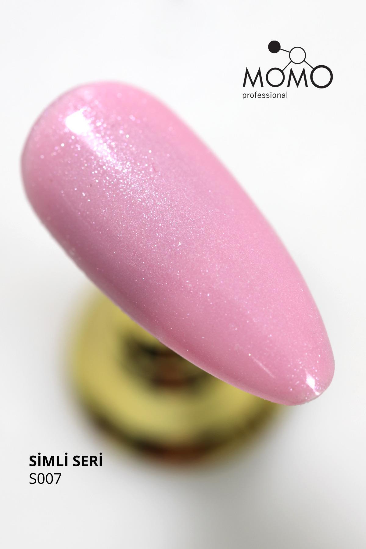 Kalıcı Oje S007, Simli Açık Pembe, 4 ml — صورتی 8860101A01S01S016 — تصویر 3 از 4