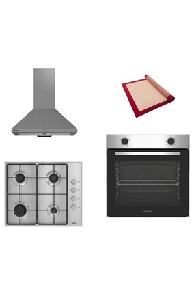 Altus New Inox 3 lü Ankastre Set (ALA 310 I - ALA 181 GID - ALA 522 I) - Pişi...