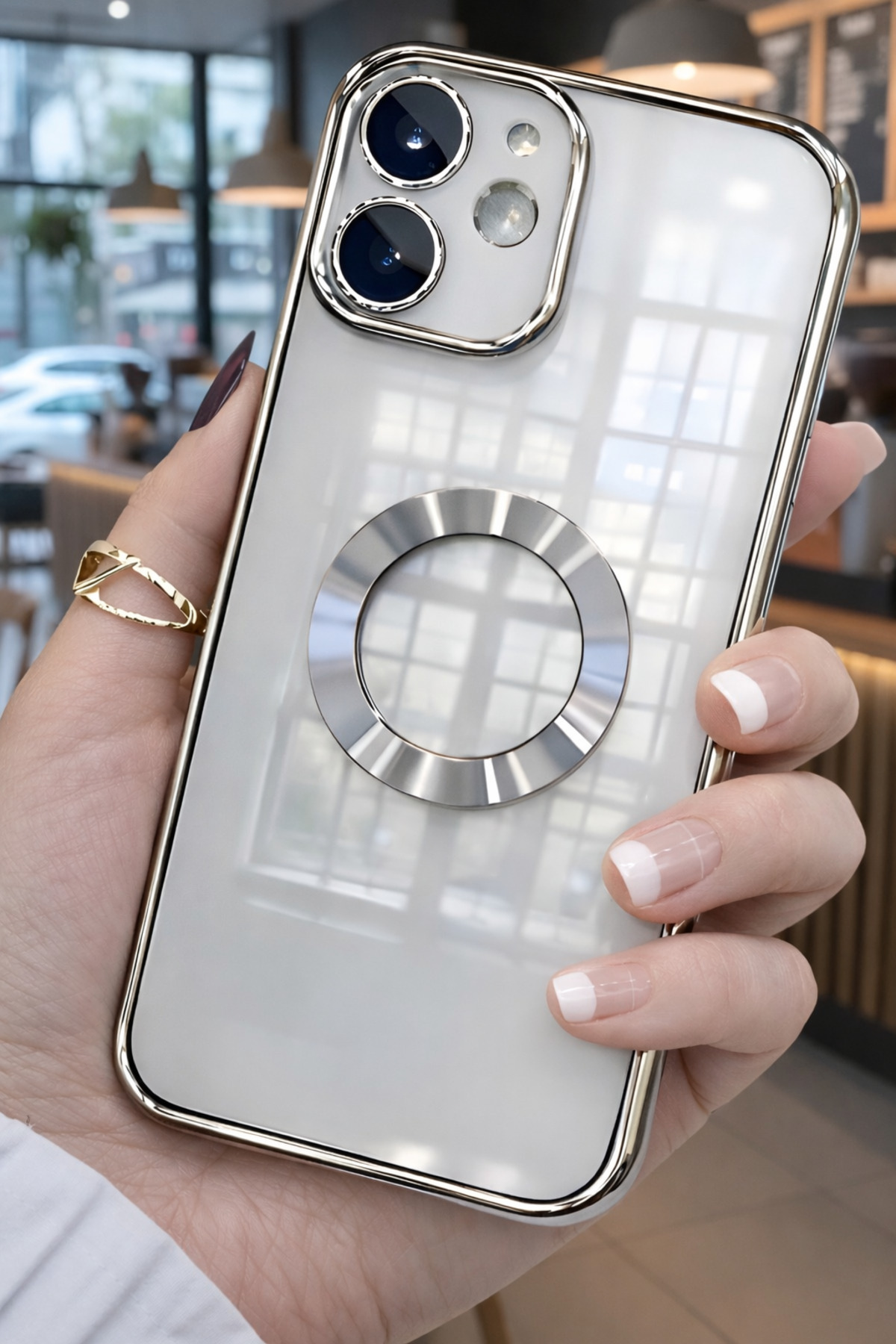 Iphone 11 Case Corners Colorful Transparent Camera Protected Silicone Luxury Cover