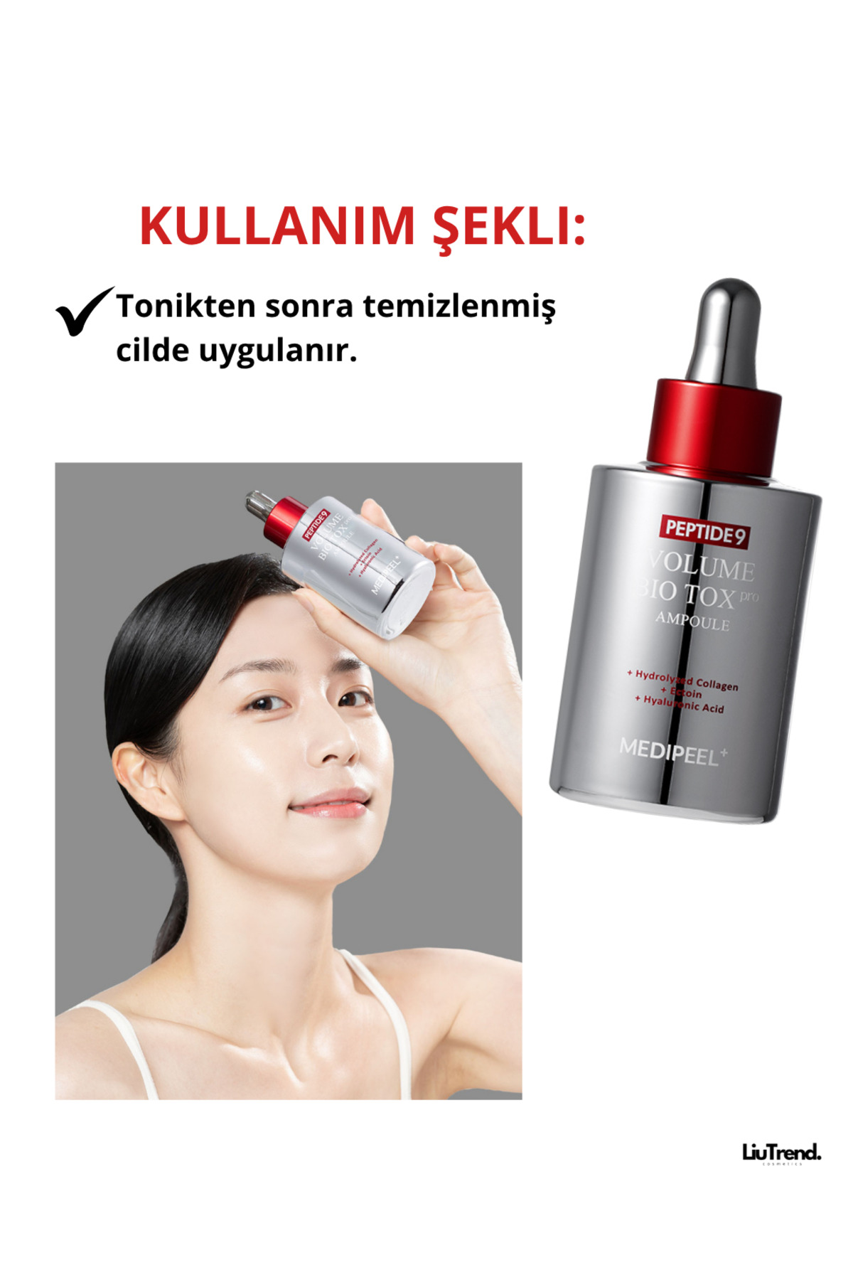 Peptide 9 Volume Bio Tox Ampoule Pro 100 ml Volufiline ve Peptit İçeren Cilt Bakım Ampulü M0067 — Mdp2024VBAP — تصویر 5 از 8