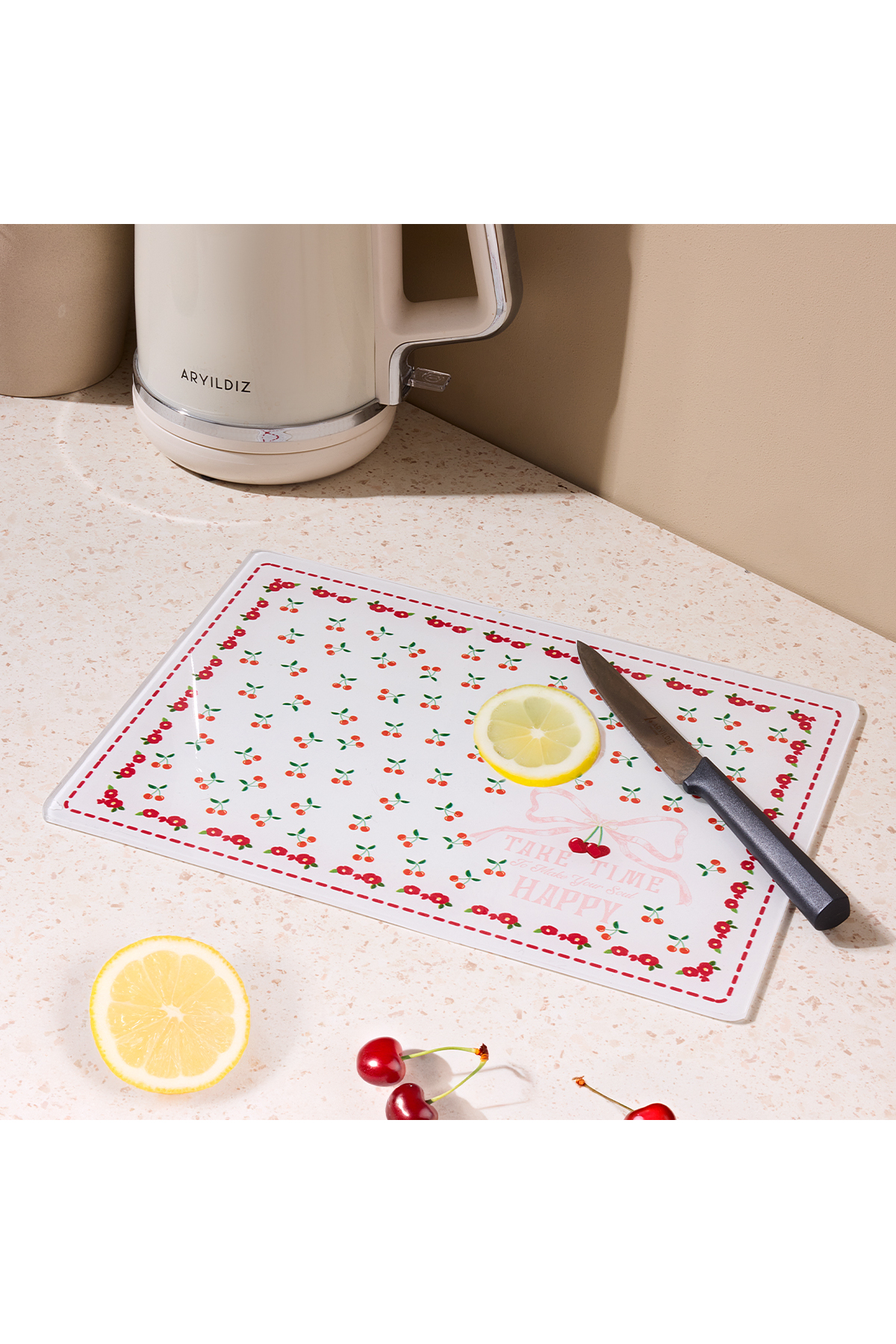 GIA Glass Cutting Board 25x35 cm