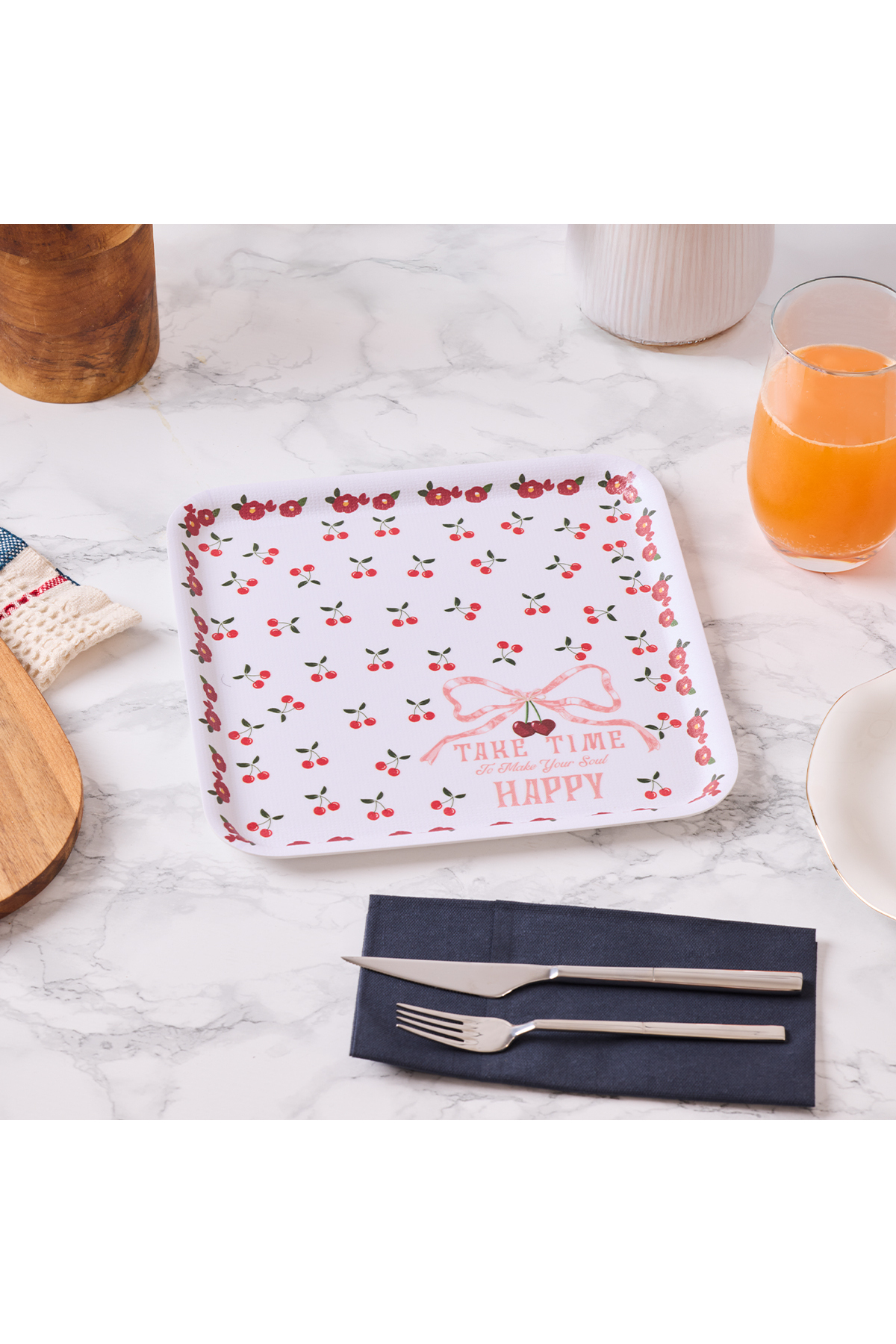 Gia Square Tray 24x24cm