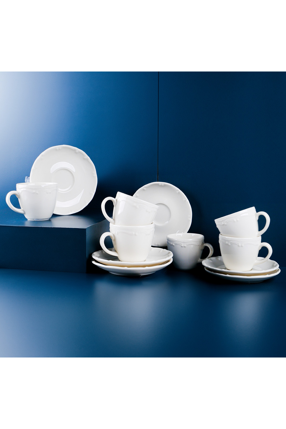 Tulu Liana Turkish Coffee Cup Set for 6 90 ml