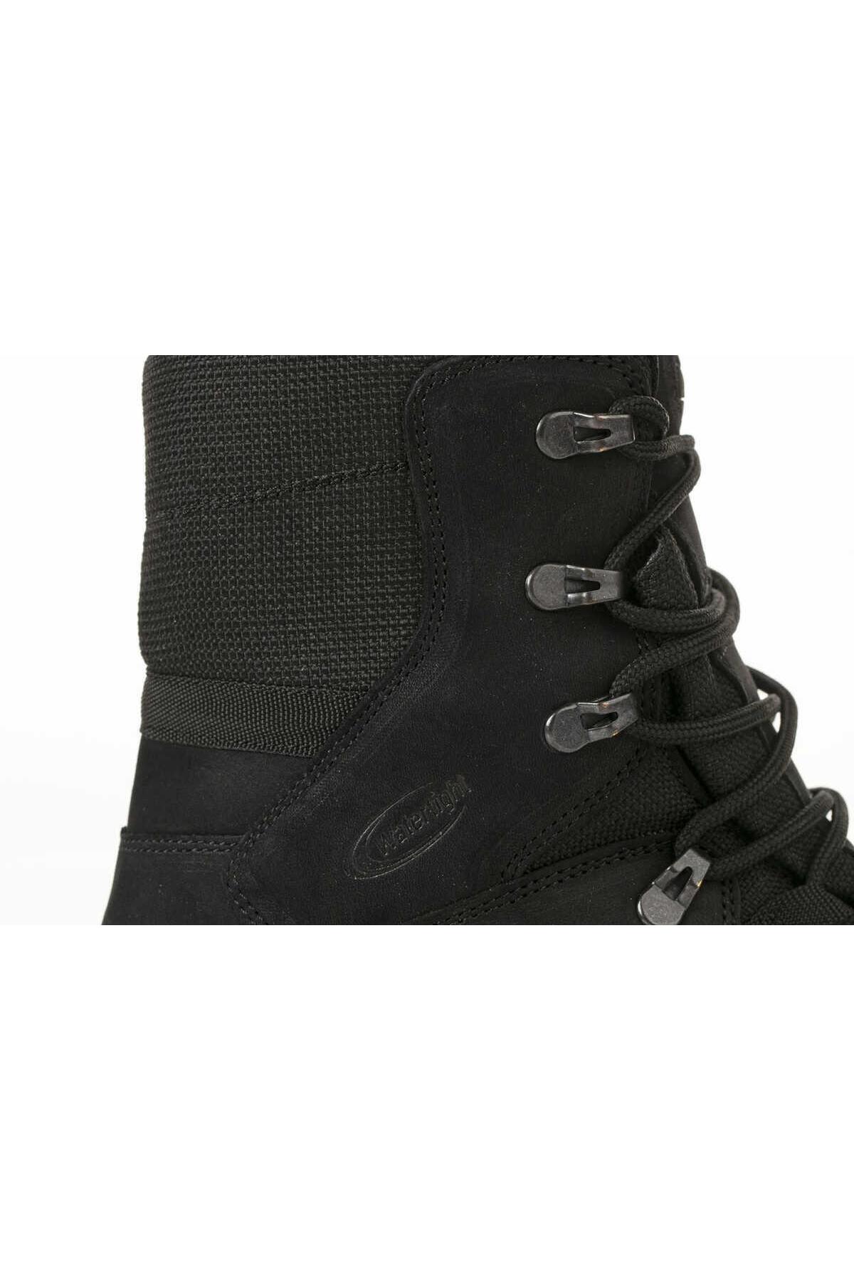 Scooter  P1490NS Siyah Erkek Hakiki Deri Su Geçirmez Bağcıklı Tact - Görsel 5