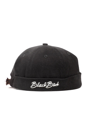 BlackBörk Siyah Docker Şapka