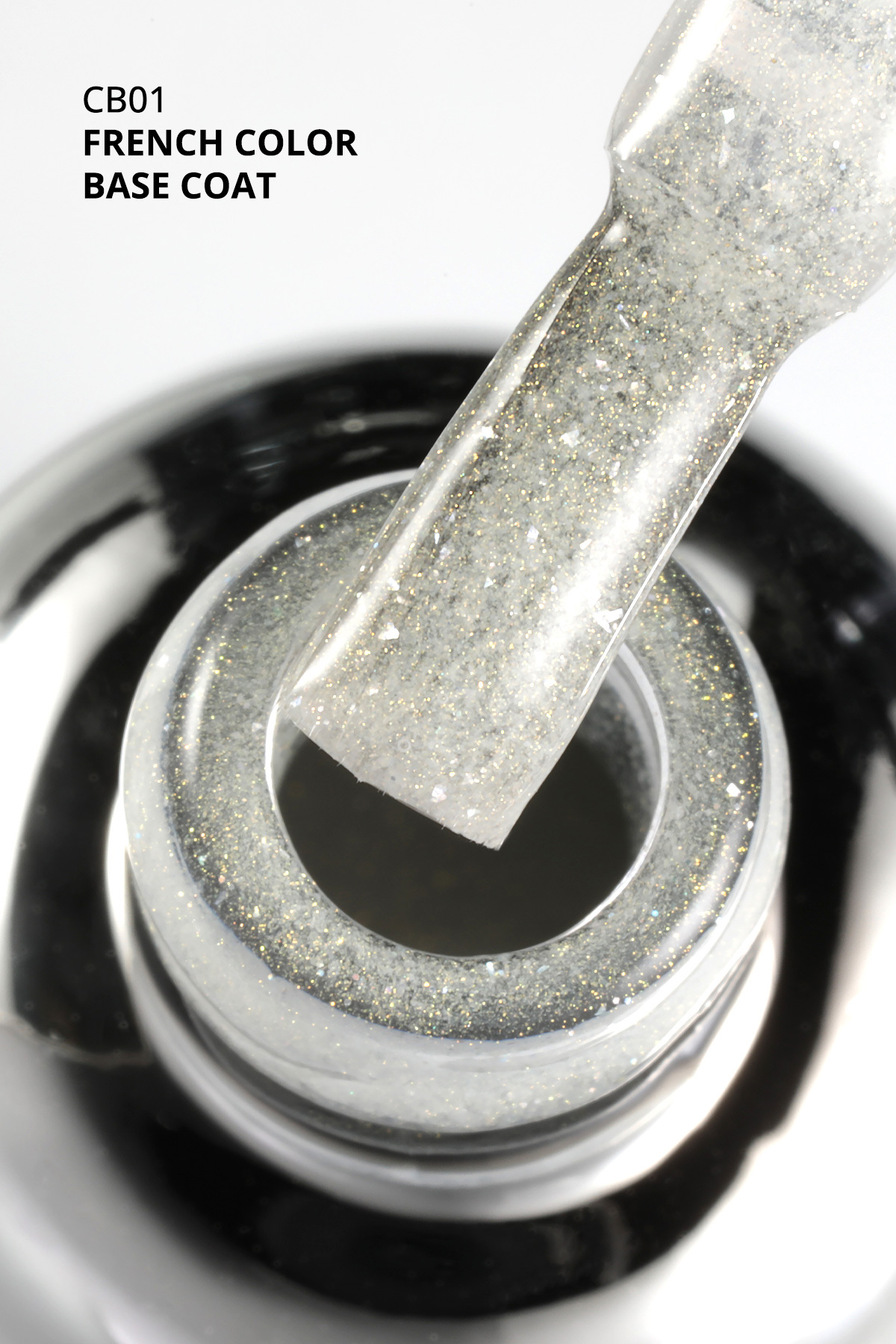 Kalıcı Oje French Color Base Coat CB01, Işıltılı Rakı Beyazı, 10 ml — خاکی 8860101A12S09CB01 — تصویر 5 از 7