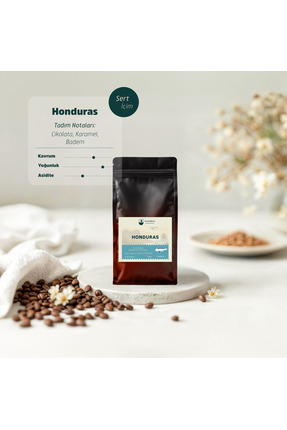 Kahveras Coffee Roastery Honduras Çekirdek Kahve 250g - %100 Arabica - Taze K...