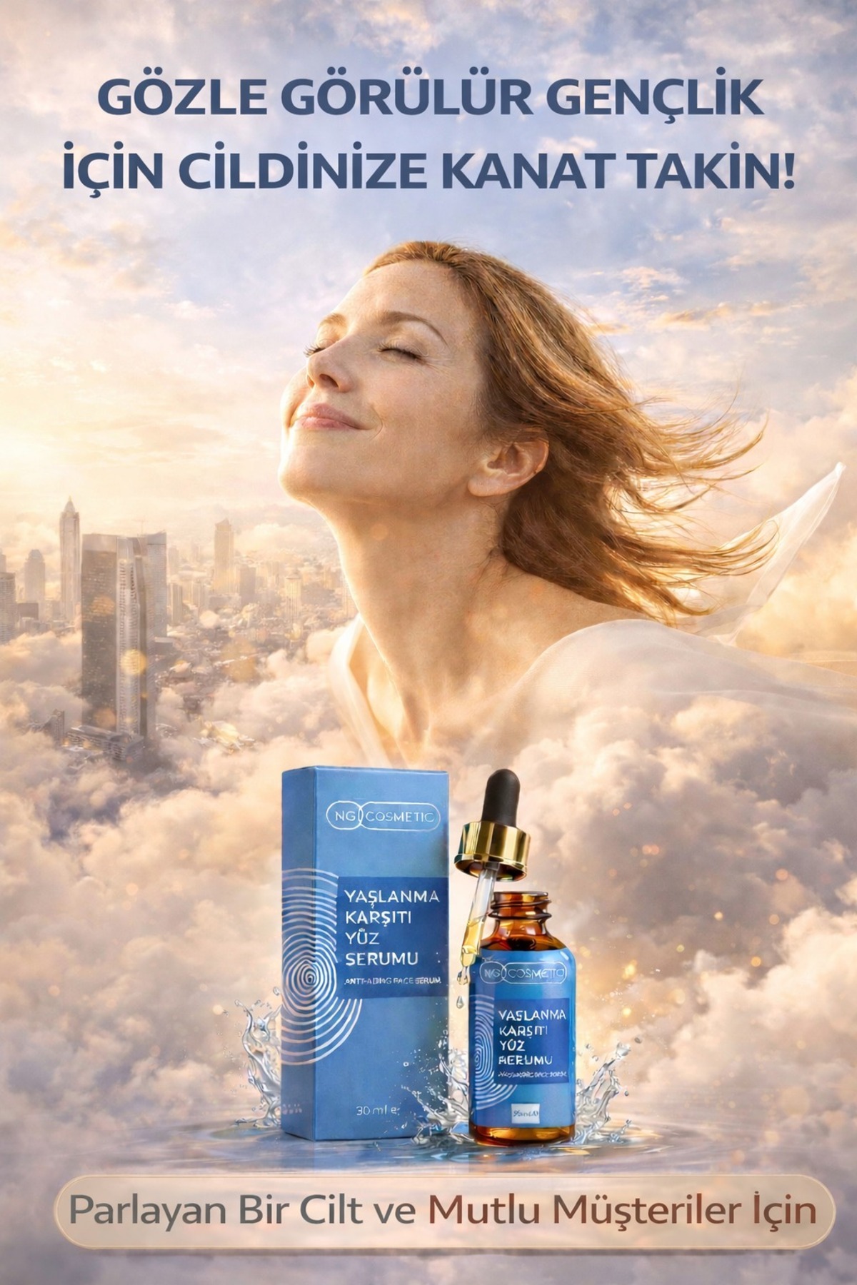 Yaşlanma Karşıtı Yüz Serumu 30 ML — YuzSerum — تصویر 4 از 7