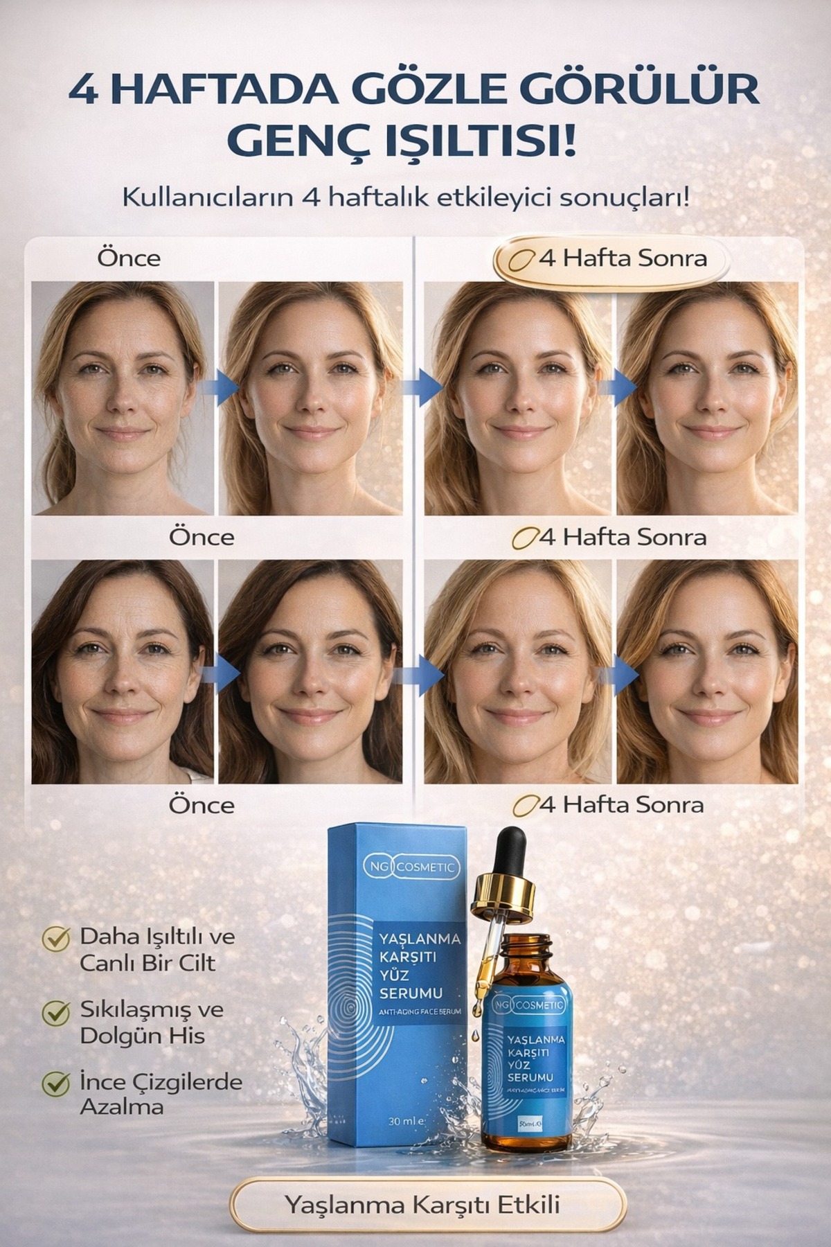 Yaşlanma Karşıtı Yüz Serumu 30 ML — YuzSerum — تصویر 7 از 7