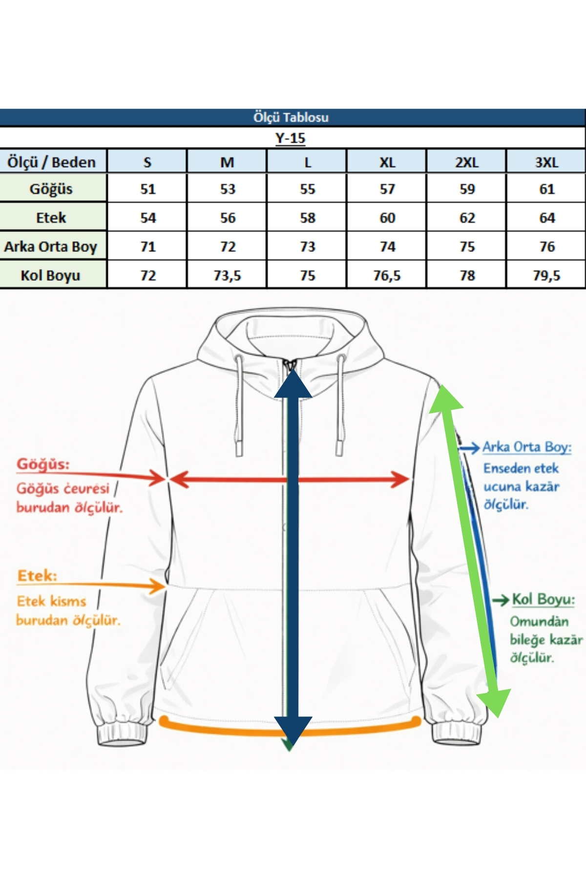 Montland  Kadın Mint Yeşil Içi Astarlı Su Geçirmez Ve Rüzgara Dayanıklı Kapüşonlu Cepli Yağmurluk - Rüzgarlık - Görsel 8