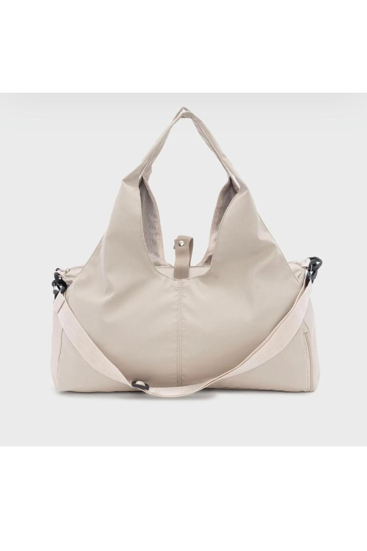 citycenterfashion  Kadın Gym Spor Seyahat Okul Çantası cty-lbn-1171 45x30 cm - Görsel 4