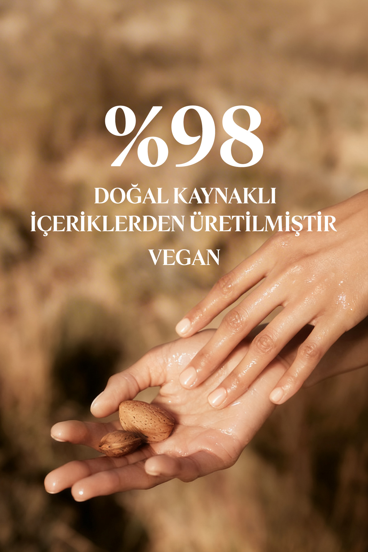 Badem Işıltılı Vücut Bakım Yağı, Altın Rengi Işıltı, Tatlı Badem Yağı İçeren Besleyici ve Nemlendirici, 100 ml — 29HF100A26 — تصویر 5 از 9
