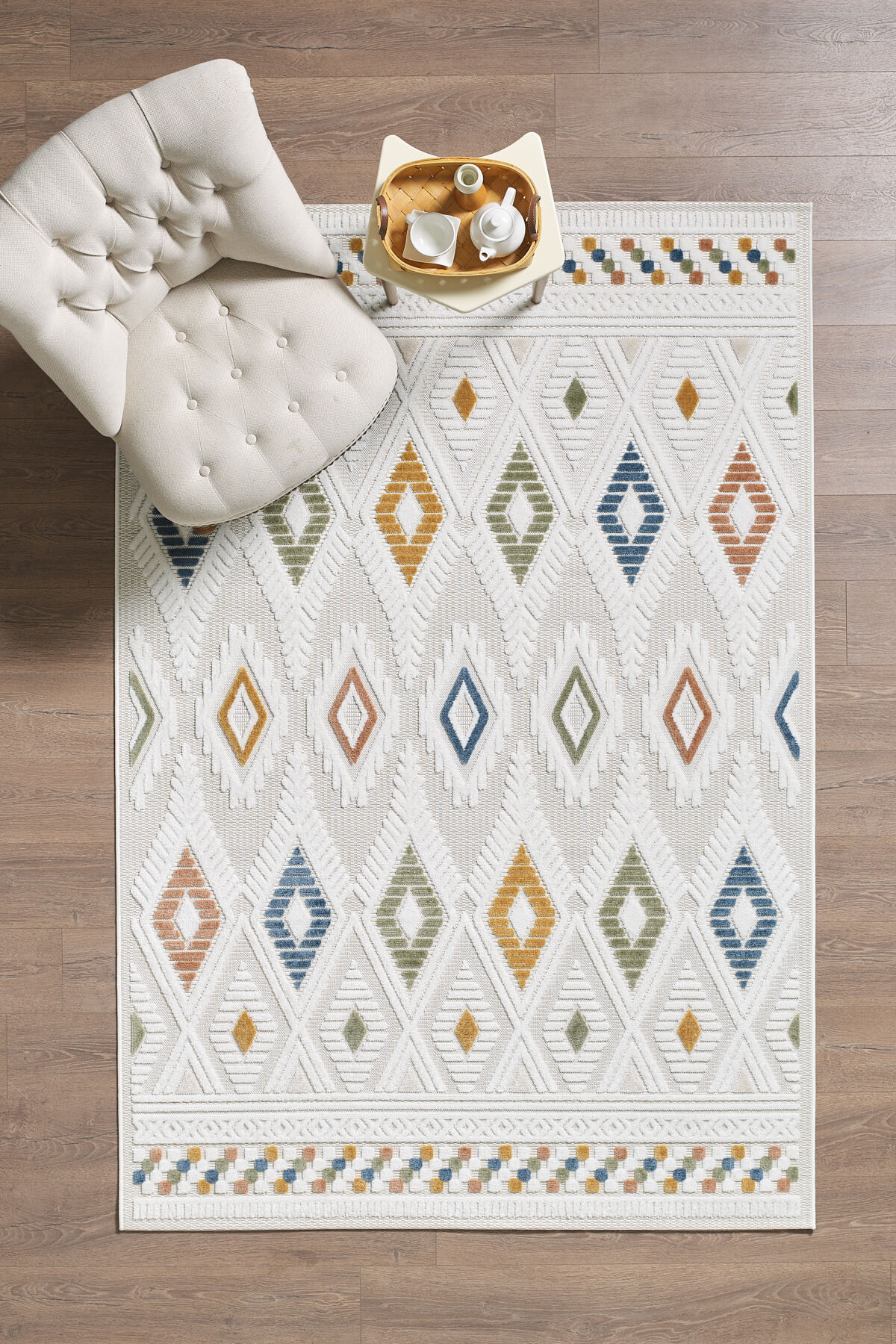 MİLA DECORATIVE MODERN MACHINE WOVEN RUG