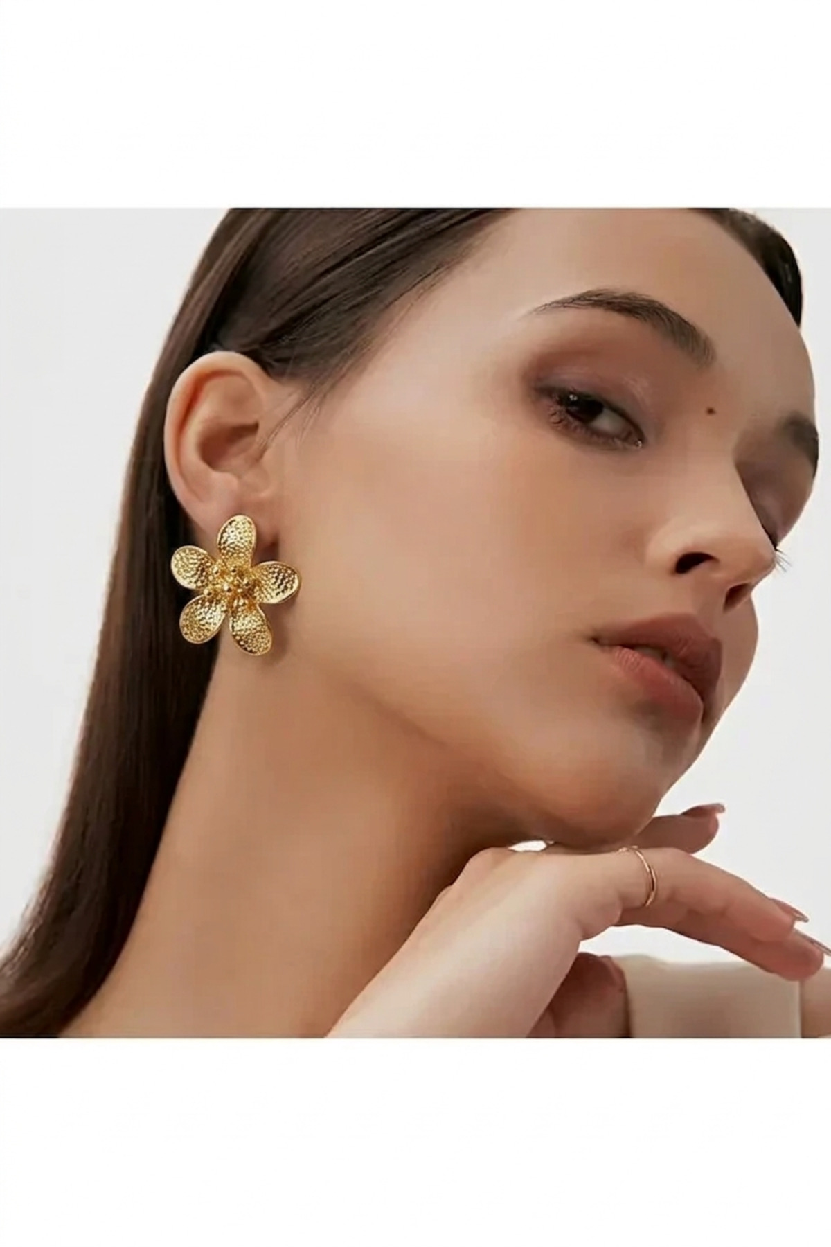 Ultra Hafif Aria Çiçek Küpe Flower Küpe (1 ÇİFT)