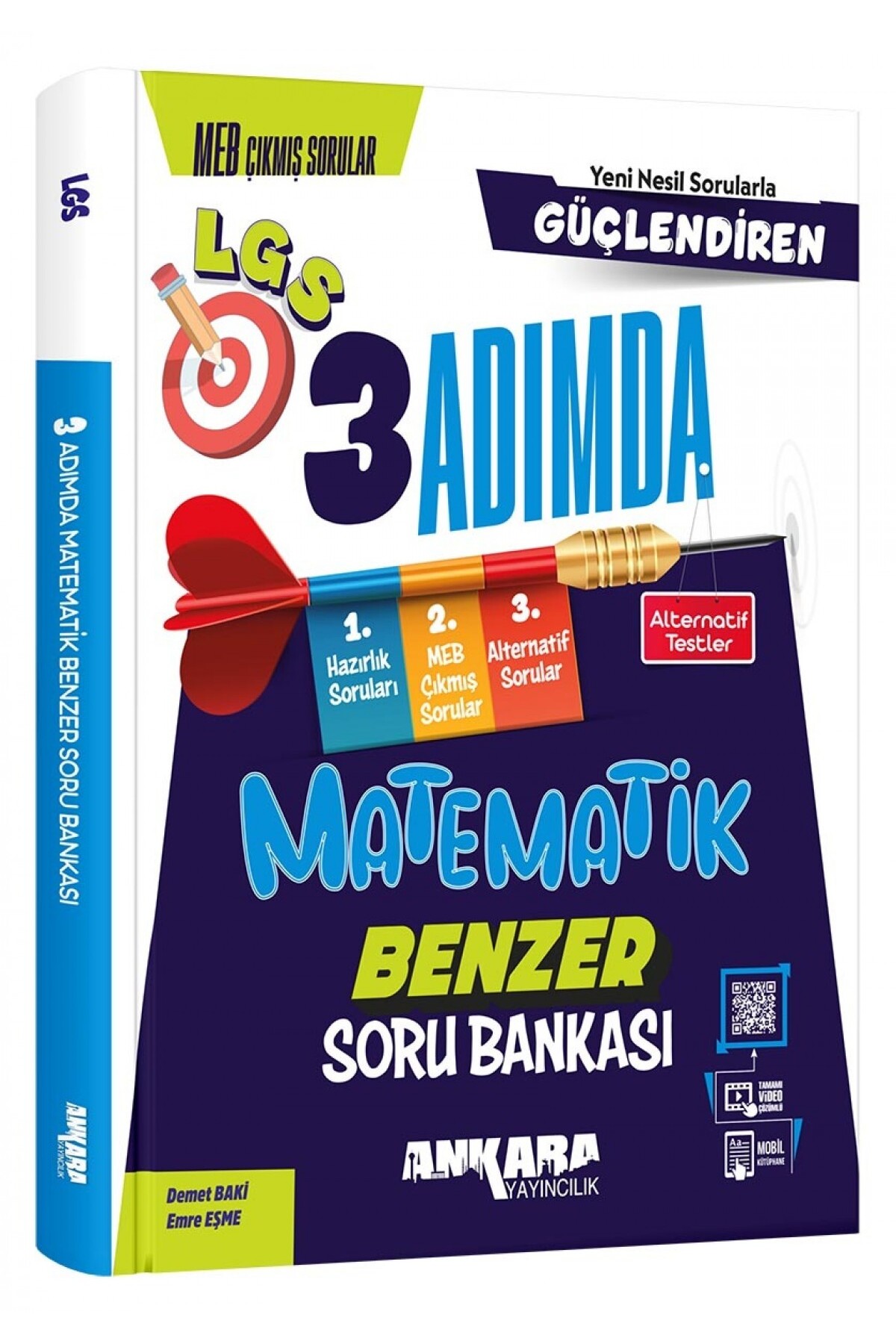 Ankara Yayıncılık 8.Sınıf Güçlendiren 3 Adımda Matematik Soru