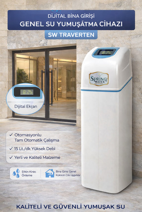 Spring Water Dijital Bina Girişi Genel Su Yumuşatma Cihazı - Sw-traverten