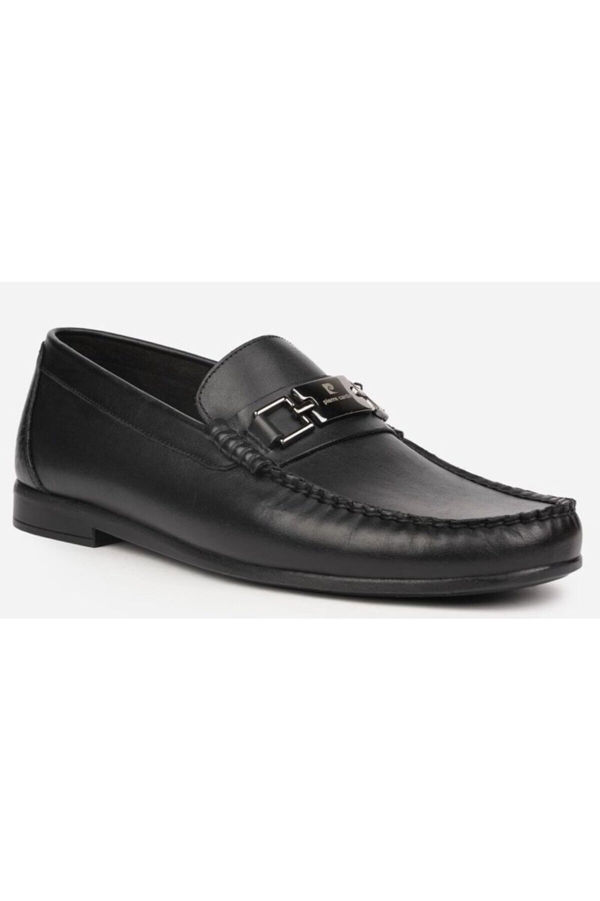 کفش چرم مردانه مدل Loafer کد ۲۵۱۰۹ مشکی پیر کاردین کفش لوفر Pierre Cardin