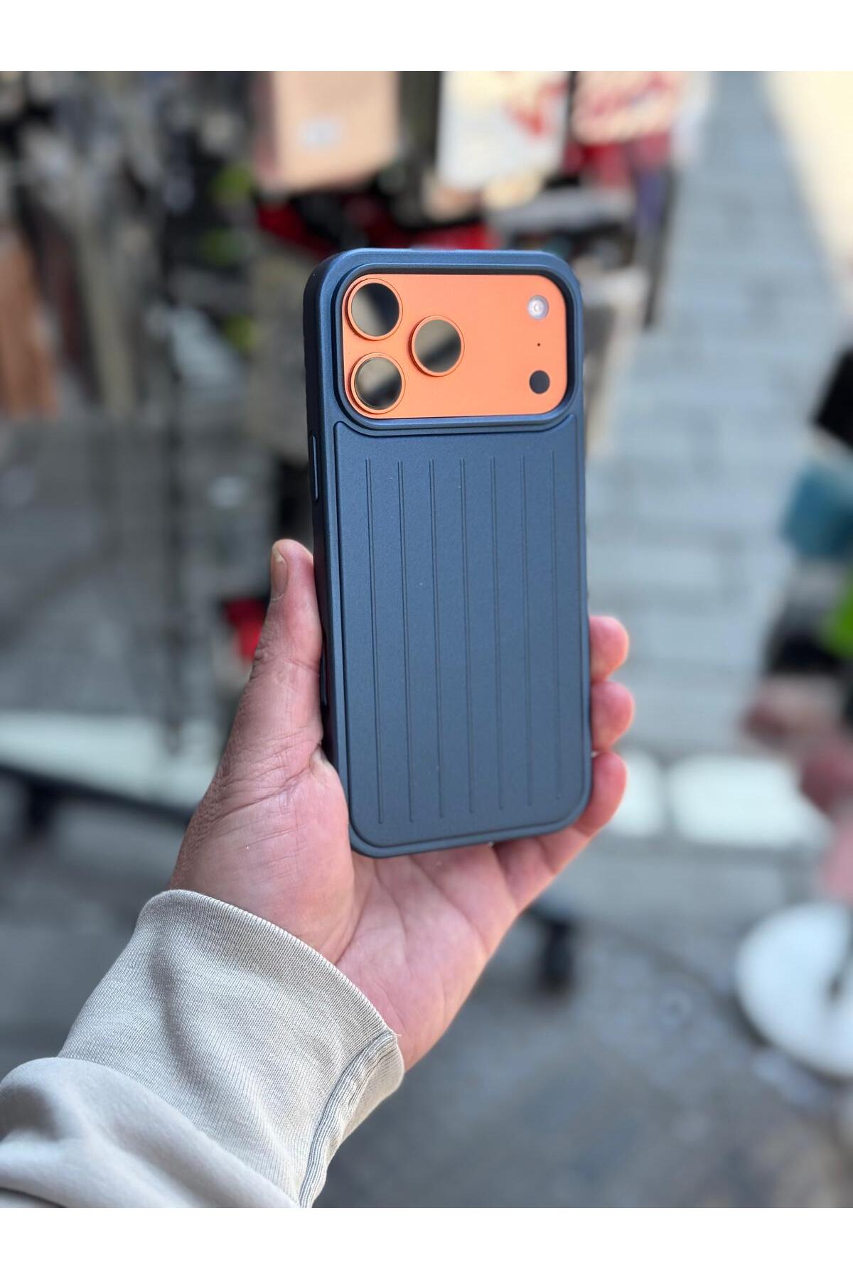 EFCASE Iphone 17 Pro Max - Rimowa Premium Valiz Desenli Magsafeli