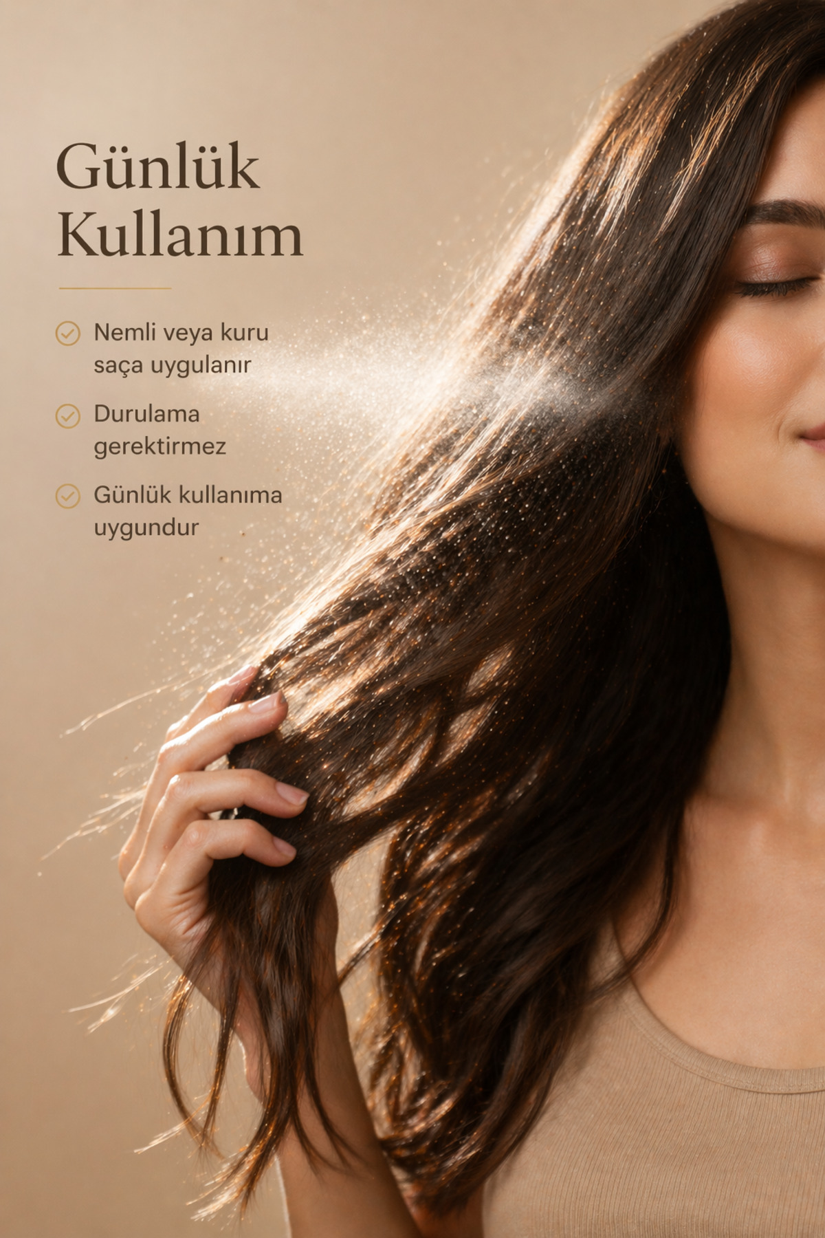 Besleyici Canlandırıcı ve Koruyucu Keratin & Collagen Saç Bakım Sütü 200ml — TYCOZT537N169381417046843 — تصویر 8 از 9