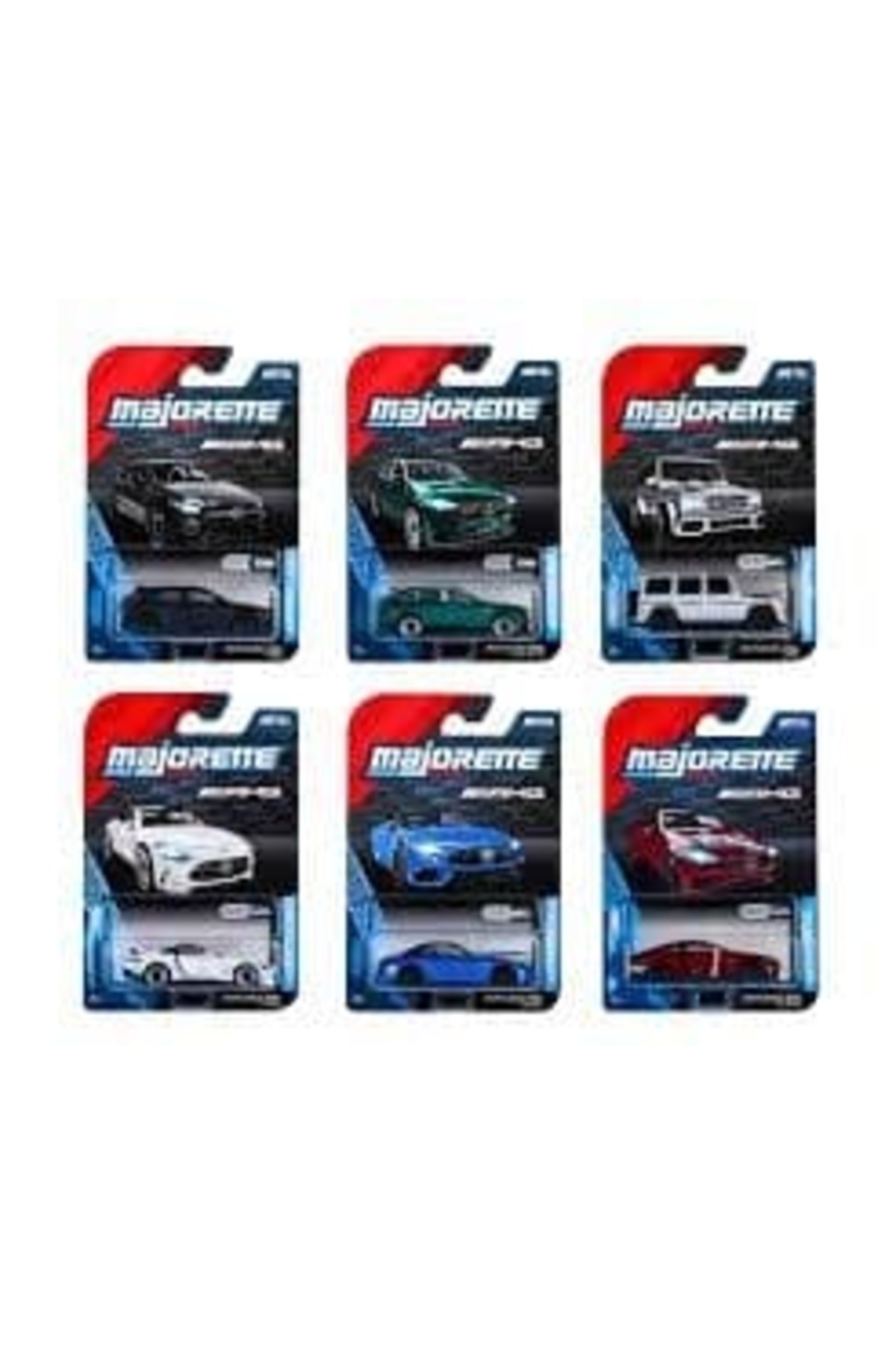 Majorette Premium AMG Mercedes 6'lı - Tüm Set - Fiyatı, Yorumları
