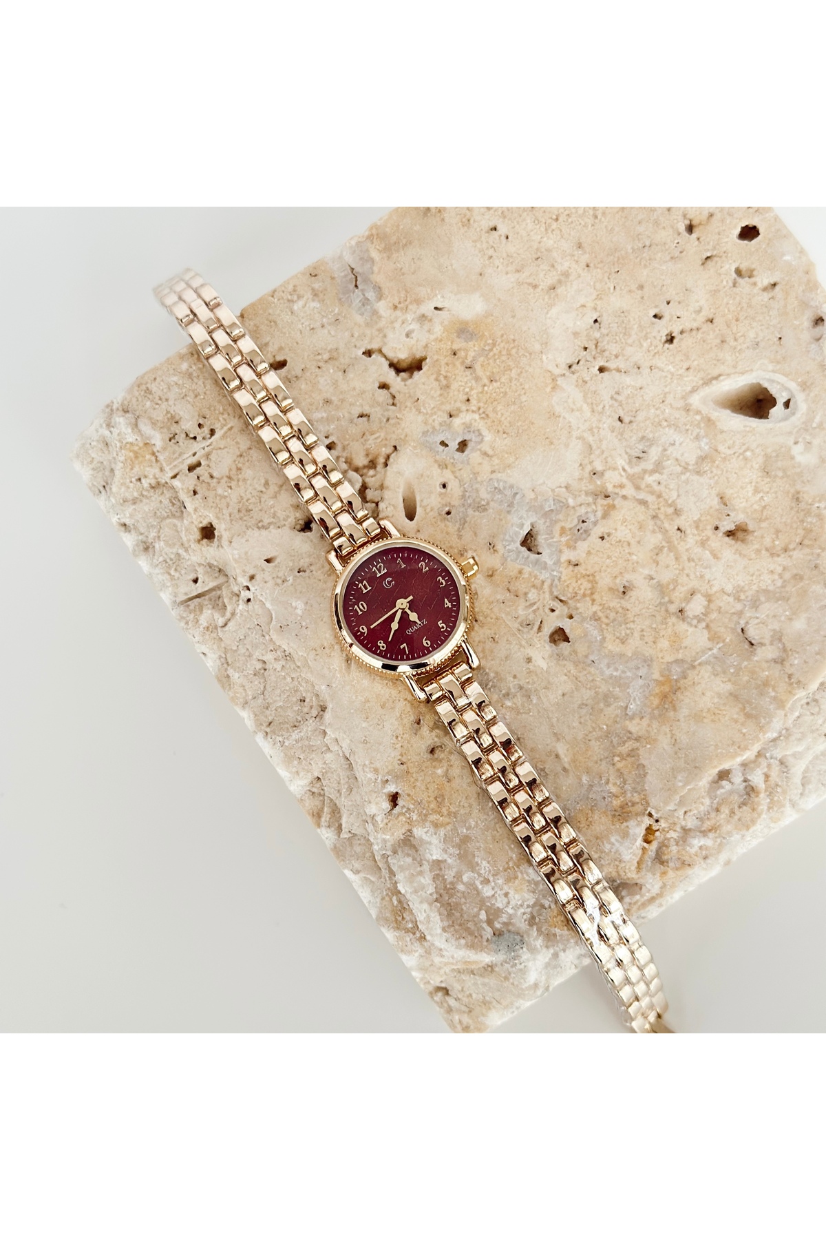 Vesce Atelier  Patte Gold Saat Bordo - Görsel 2