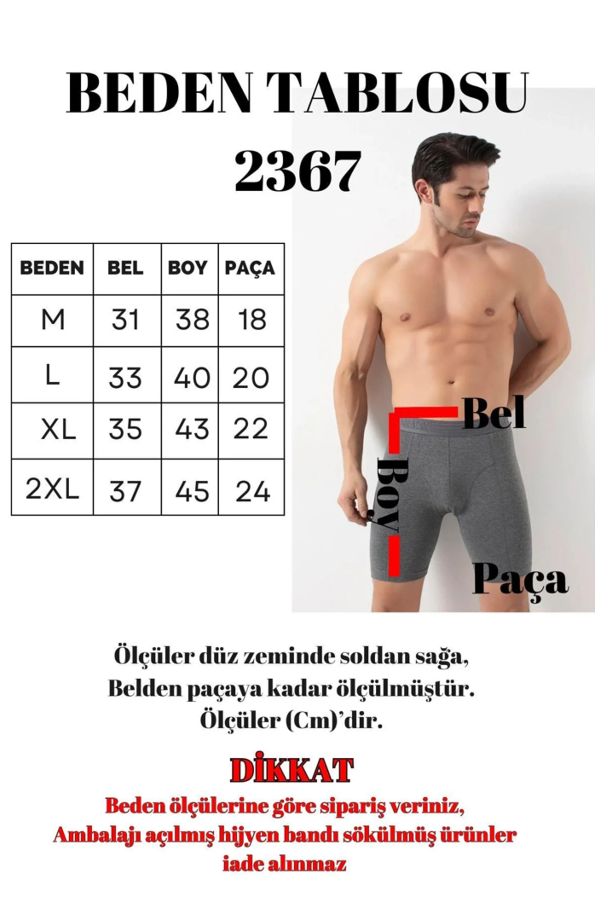 DONEX Erkek Uzun Paçalı Likralı Kumaş 5'li Boxer görsel 3