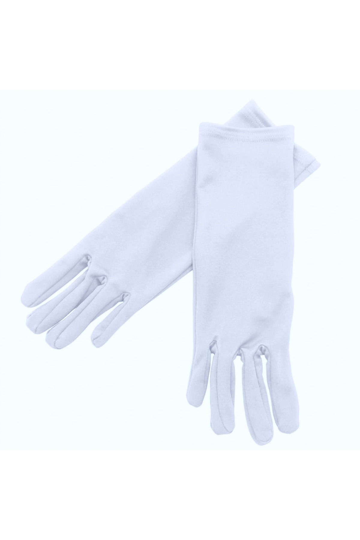 AXE SPORTSWEAR Beyaz Uzun Çarşaf Tesettür Gösteri Merasim Tören Eldiveni Gloves görsel 3