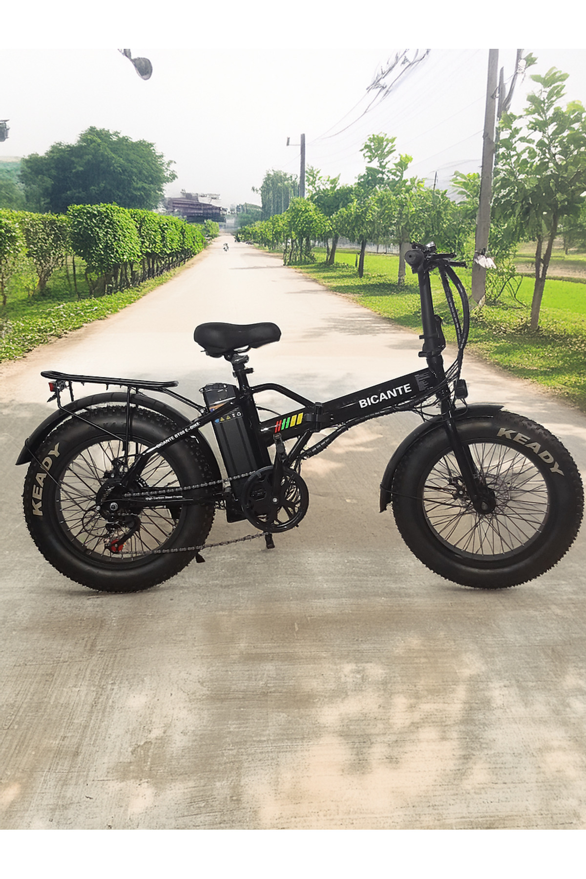 BICANTE BT-08 Katlanır Elektrikli Bisiklet