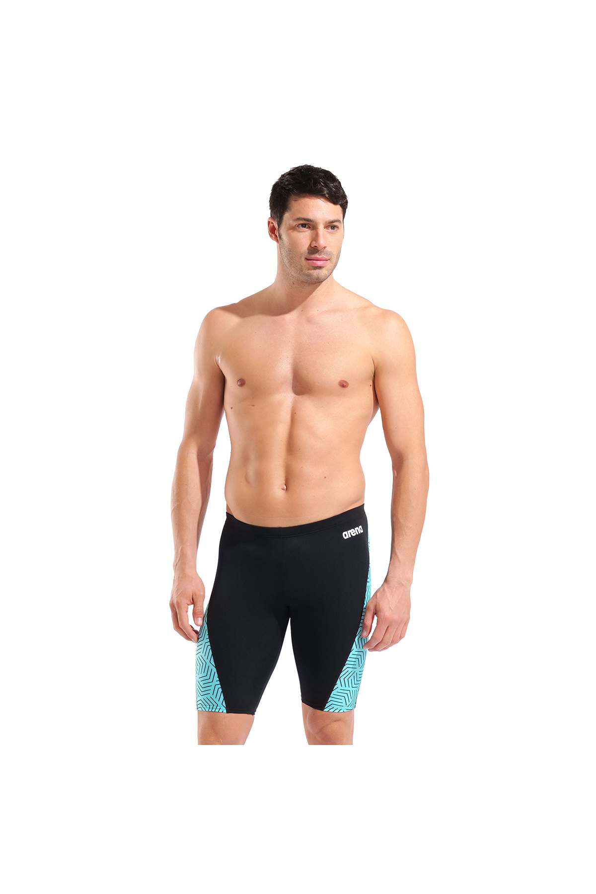 مایو آبی مردانه Allover Swim Jammer 011889580 آرنا مایو شنا ARENA