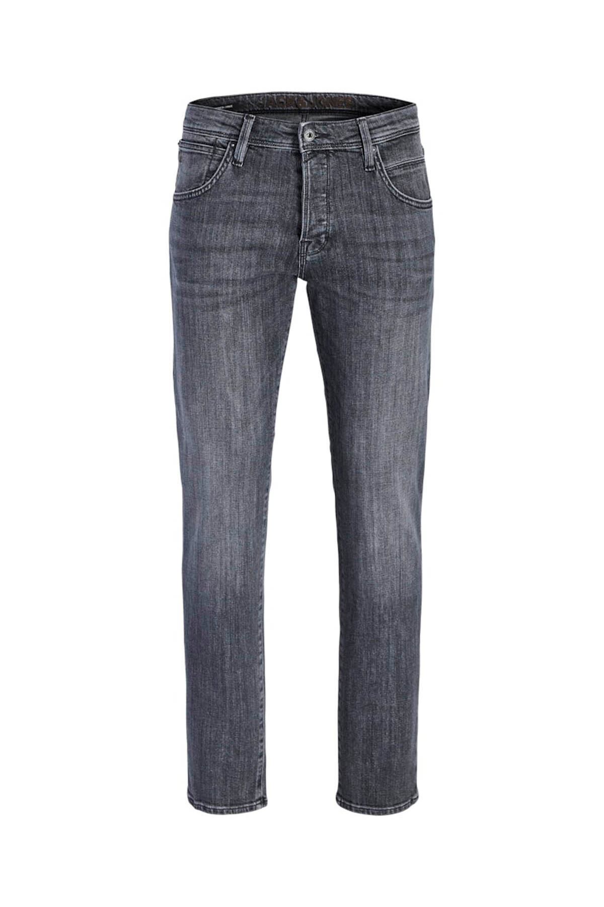 شلوار جین مردانه آبی Jjimike Jjfox NS 122 Noos کد 12289574 جک اند جونز شلوار جین Jack & Jones