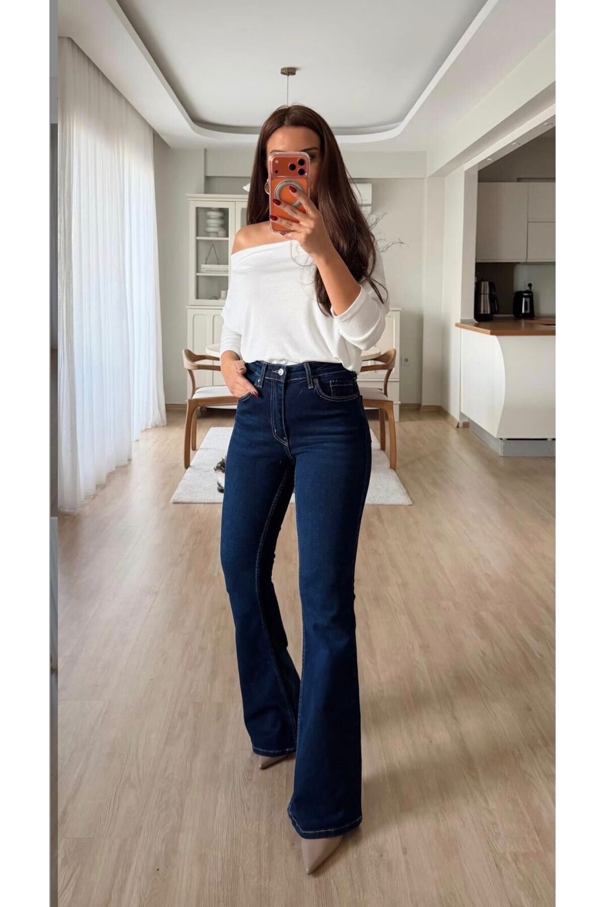 ON KLEEM Γυναικείο Σκούρο Μπλε Ολόσωμο Κοστούμι Ισπανικού Τύπου από Λύκρα