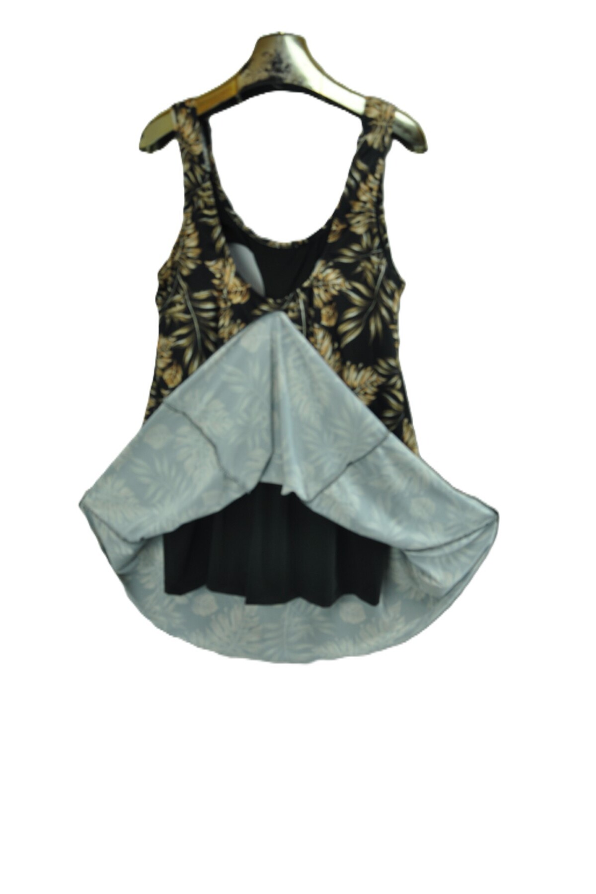 elma abone  YENİ SEZON DİJİTAL BASKILI ŞORTLU ELBİSE MAYO - Görsel 5