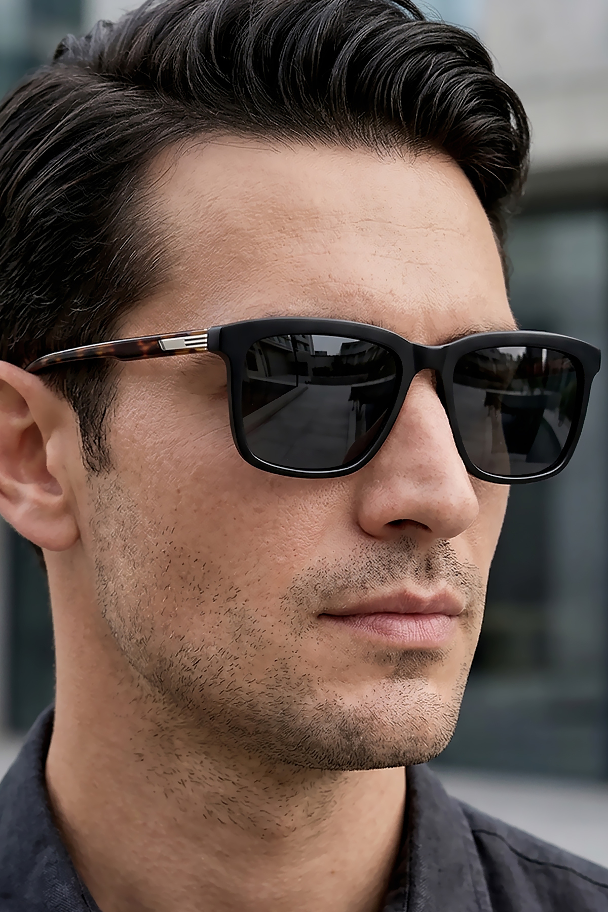 Daniel Klein Handmade Acetate - Polarize - UV400 Korumalı Siyah