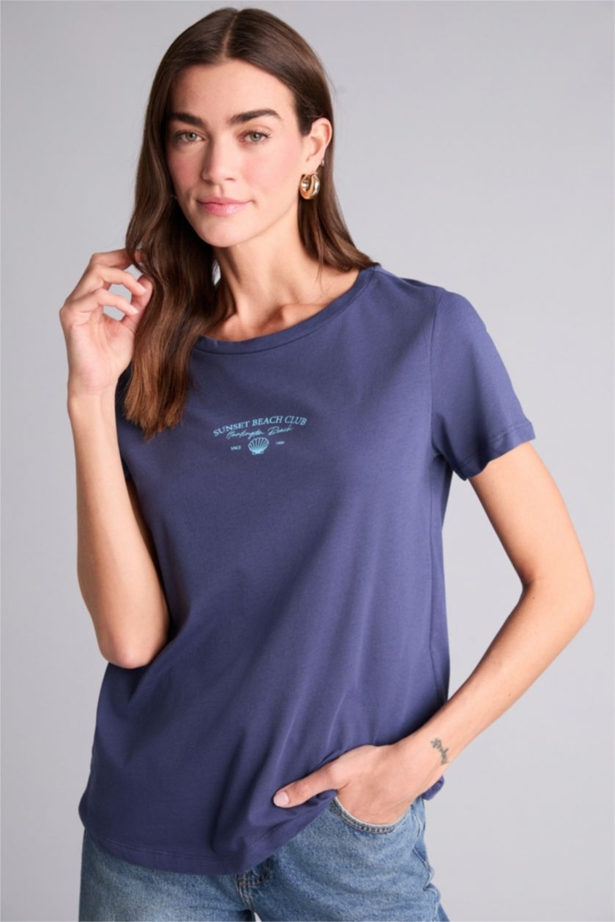 Defacto Mavi T-Shirt Modelleri, Fiyatları 2026