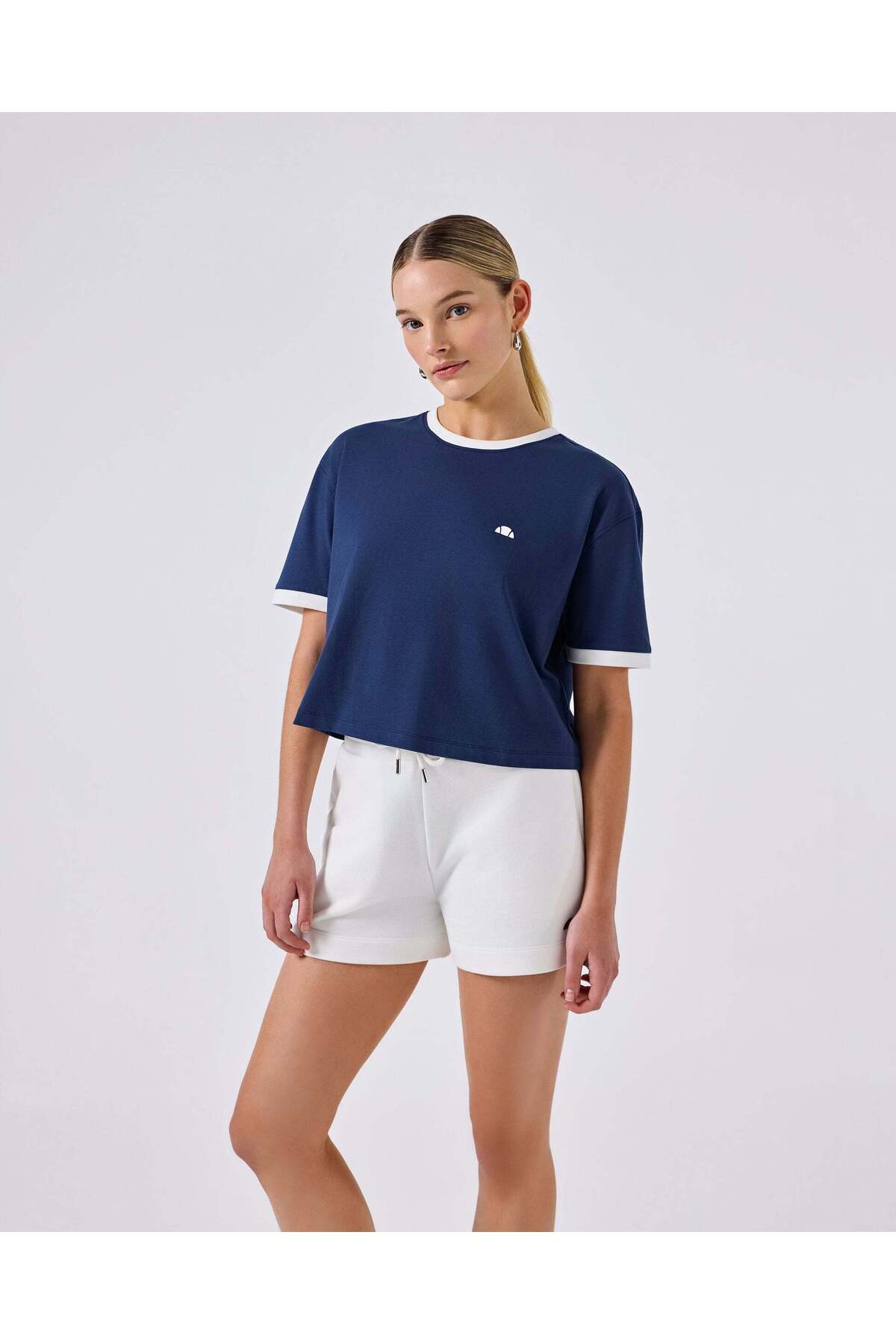 Ellesse 6SF5024-NV Kadın Tişört - Lacivert görsel 2