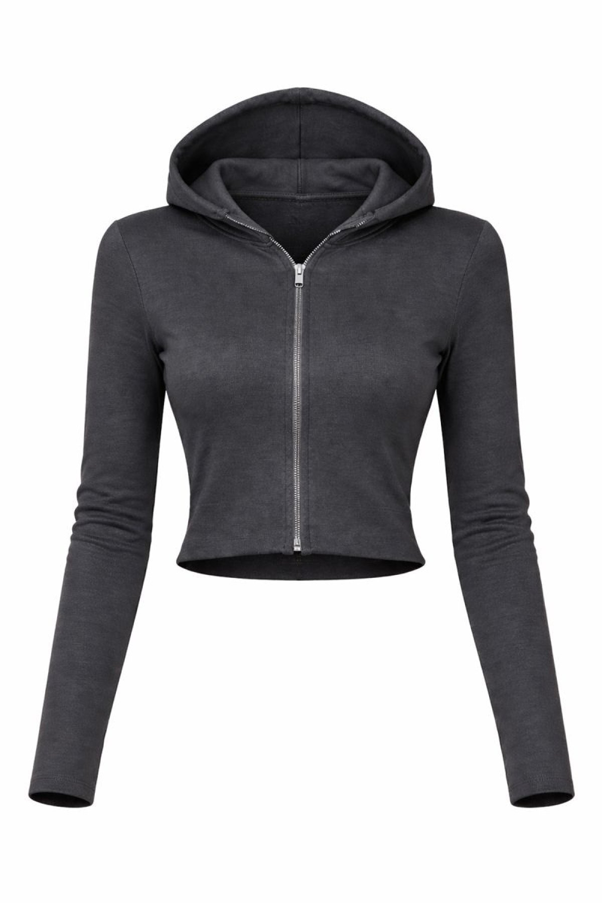 HAKKE  Fermuarlı Kapüşonlu Parmak Geçirmeli HIRKA - Görsel 3