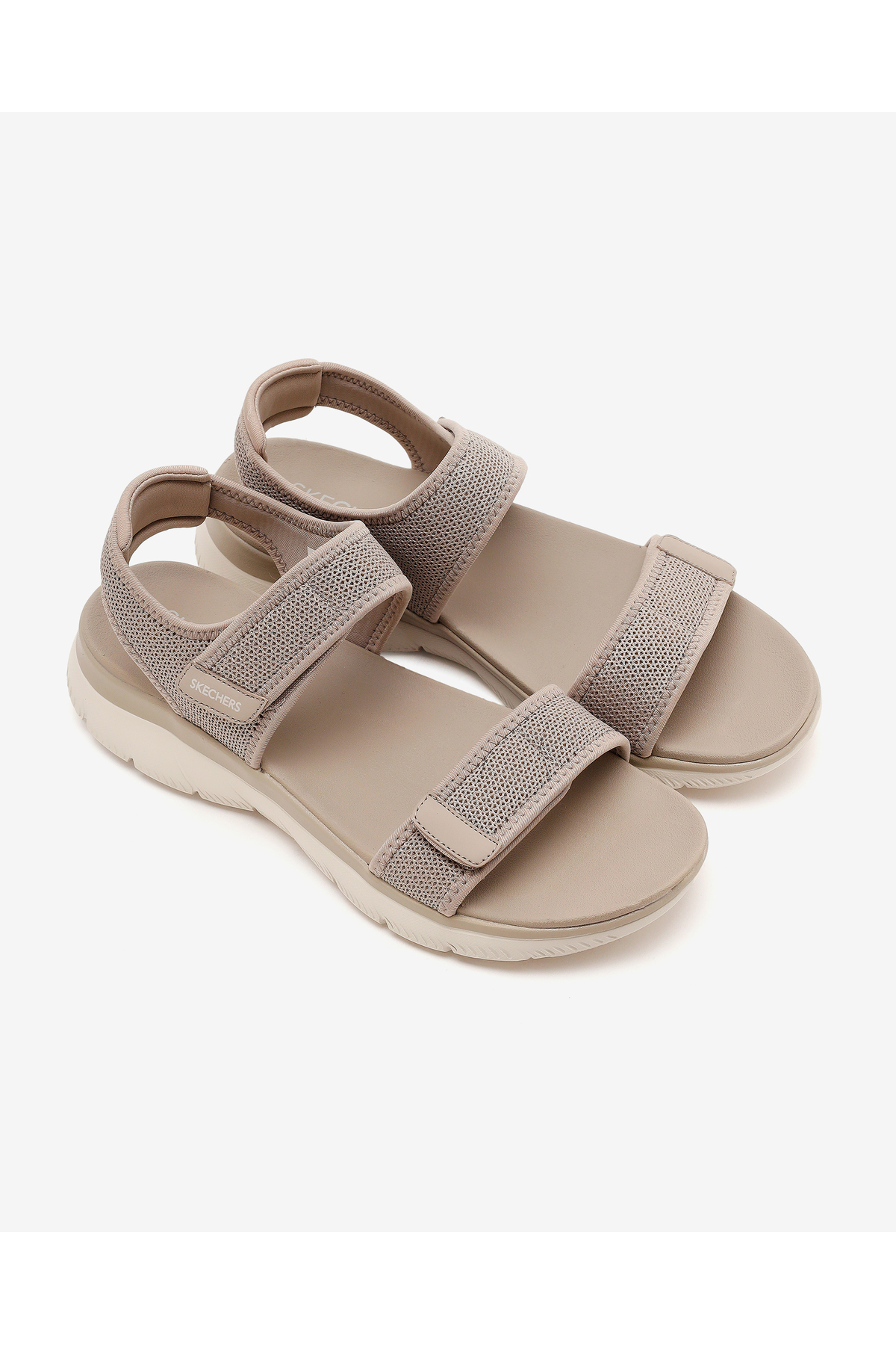 SKECHERS SUMMITS Kadın Bej Sandalet 163158 TPE görsel 5