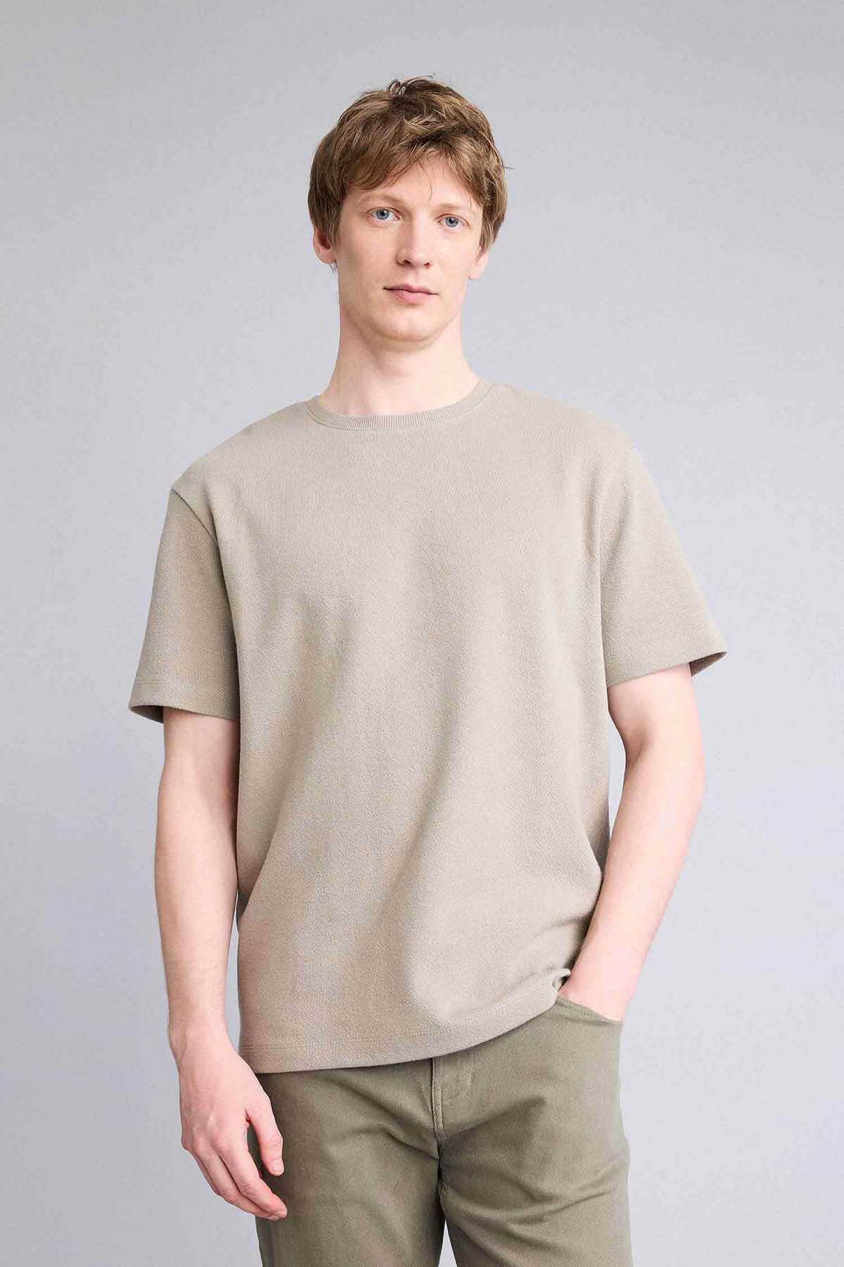 Defacto Cotton Regular Fit Short Sleeve T-Shirt F9867Ax26Sp